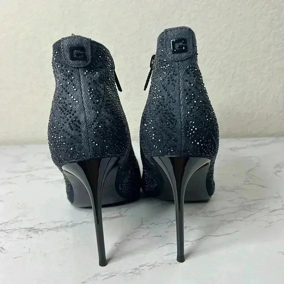 GUESS FAZZIE RHINESTONE DRESSY BOOTIES - Picture 8 of 11
